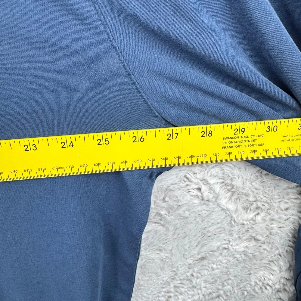 Banana Republic Polo Shirt Mens XXL Blue Long Sleeve Cotton Casual Preppy Soft
